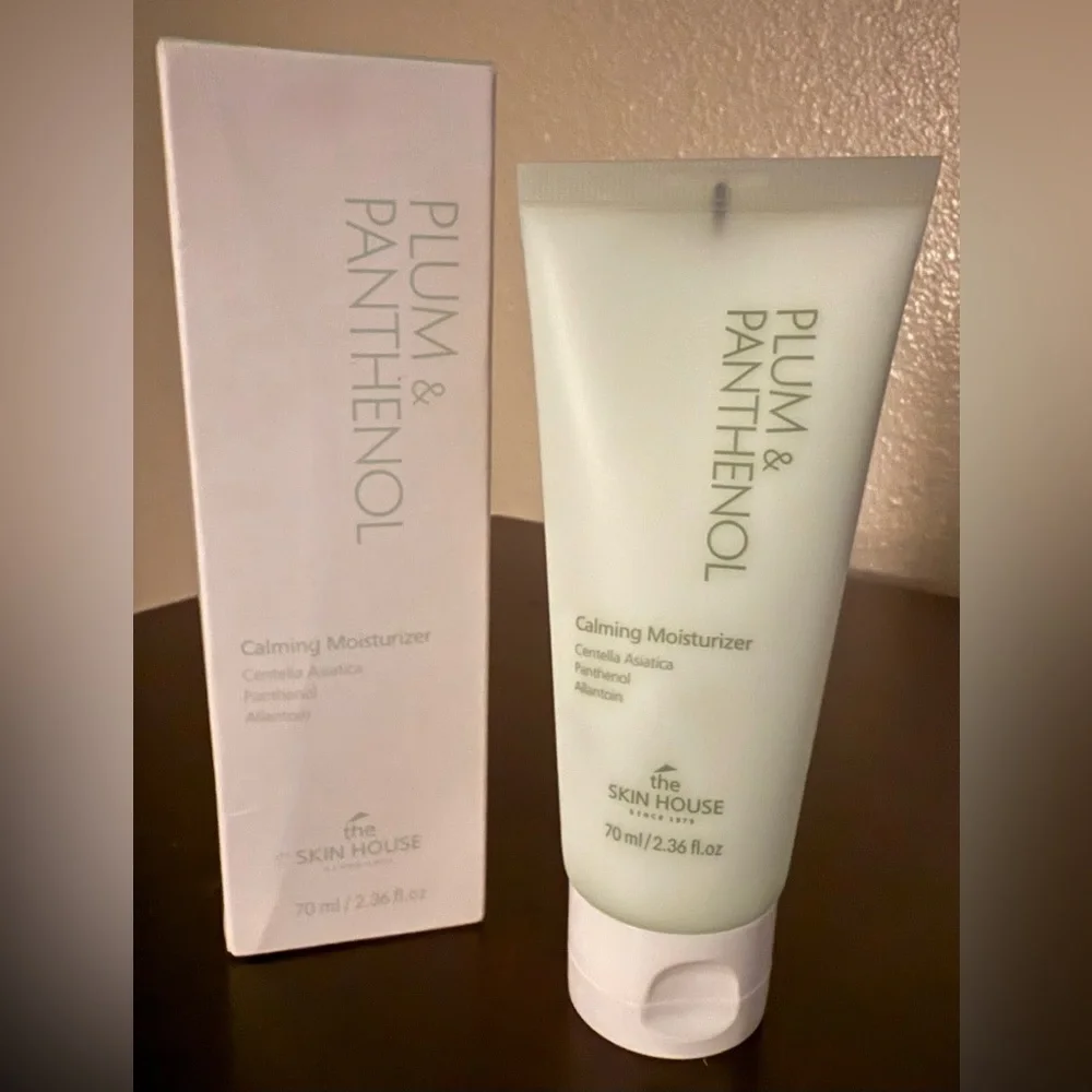 The Skin House Plum Panthenol Calming Moisturizer Centella Hydrating  Cream 70ml